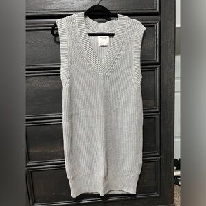 Abercrombie and Fitch sweater vest mini dress